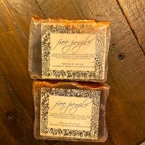 Free People Bar Soap x 2 *RARE*